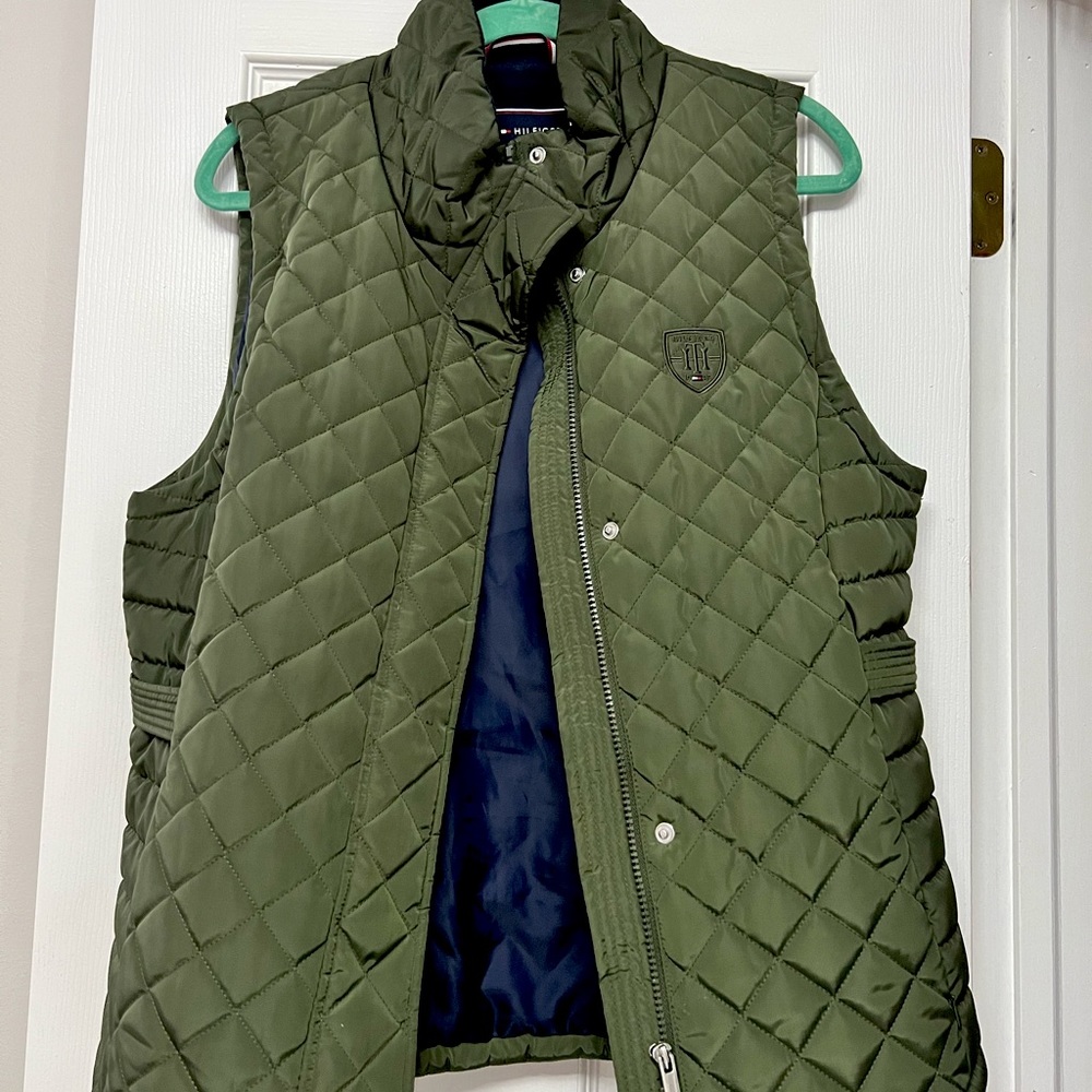 Tommy Hilfiger Vest Green Large like new